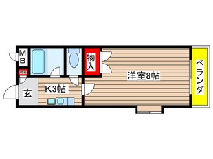 ＨＫマンション野並の物件間取画像